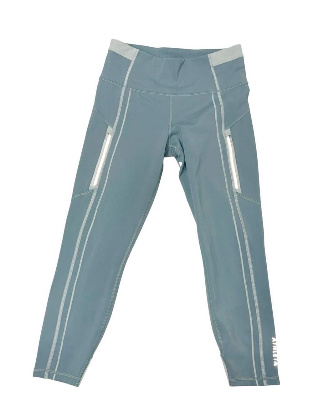 Athletic Women's Leggings with reflective stripes and zippers suze Medium
